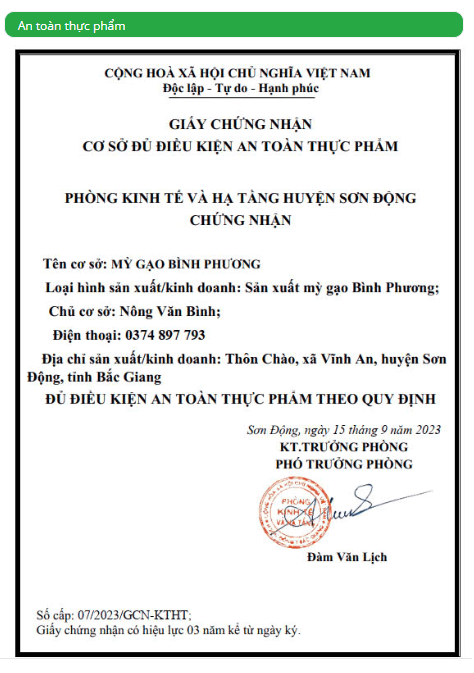 Mỳ gạo Bình Phương ảnh 3